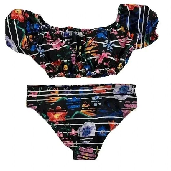 Fabulous Floral Off the Shoulder bikini - Picture 1 of 4